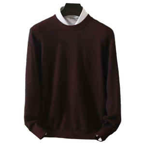 Lorenzo – Zachte Gebreide Heren Trui met Ronde Hals