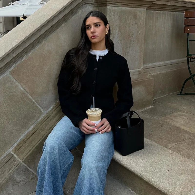 LaviniaCattaneo Knit Cardigan Voor Vrouwen