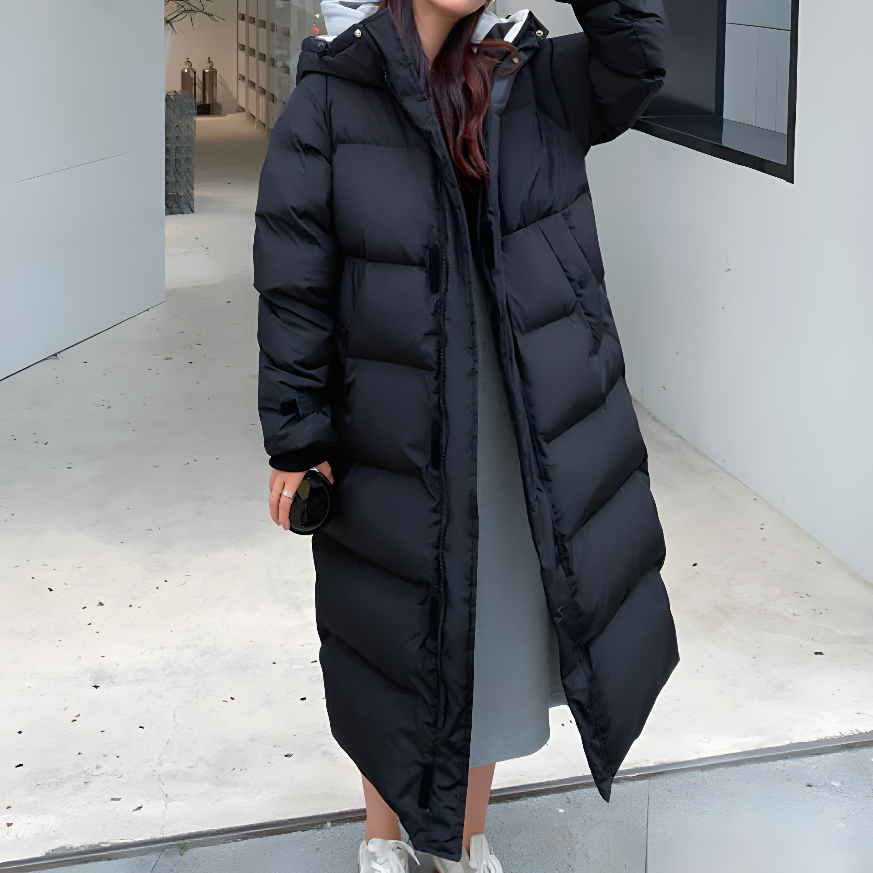 Amanda Redondo - Dames puffer winterjas met capuchon