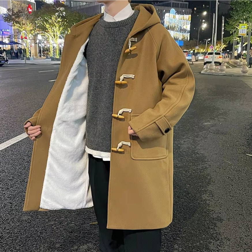 Étienne – Lange Duffle Winterjas voor Heren