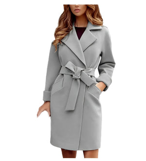 Gabrielle – Wolmix Damesjas met Tailleceintuur