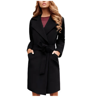 Gabrielle – Wolmix Damesjas met Tailleceintuur