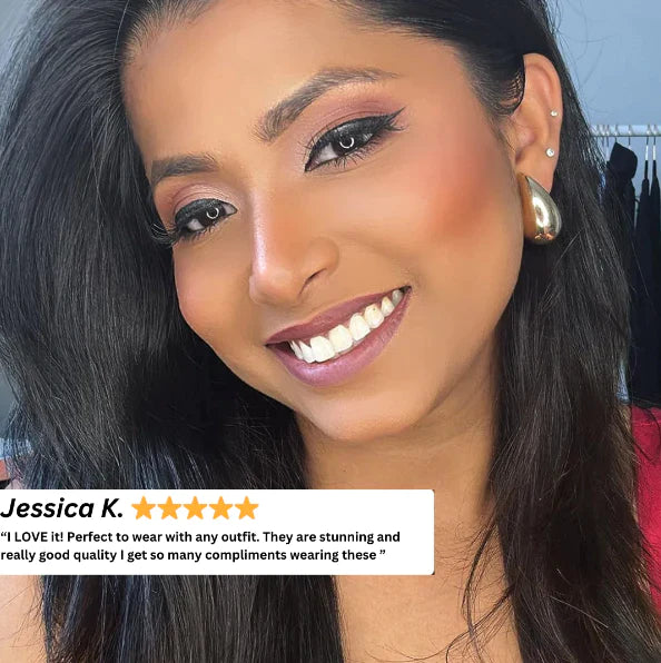 Delfino - Luxe trendy druppel oorbellen