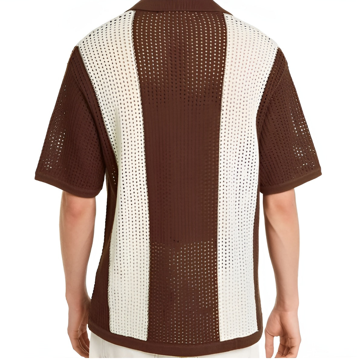 Lorenzo – Hollow-Knit Heren Polo