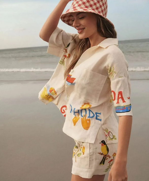 FrancaSan Clara-linnen print