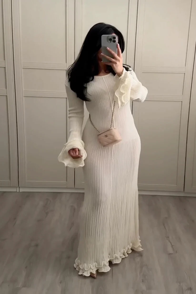 CamillaRossi Elegance Jurk Met Ruches