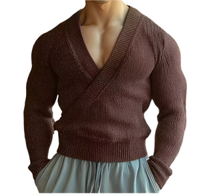 Luca – Zachte V-Hals Heren Wintertrui