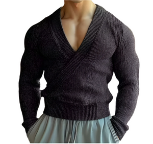 Luca – Zachte V-Hals Heren Wintertrui