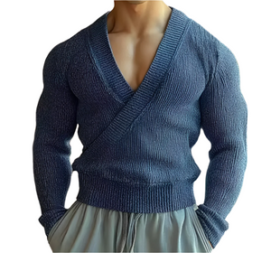 Luca – Zachte V-Hals Heren Wintertrui