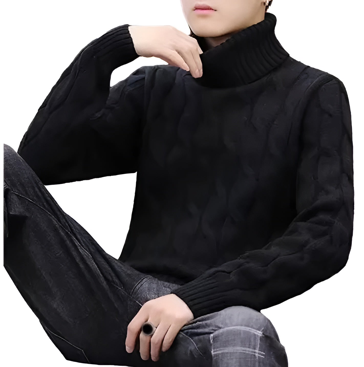 Lorenzo – Zachte Gebreide Heren Coltrui