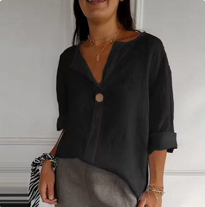 VittoriaBianchi Elegante Katoenen Blouse