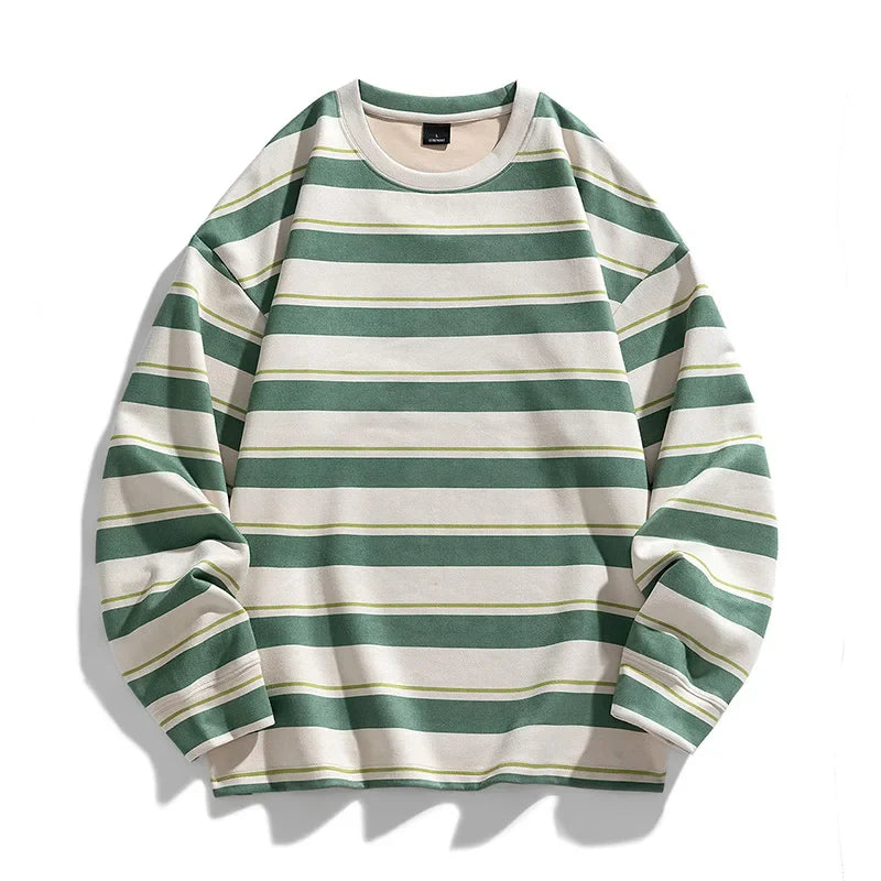 Alessia – Vintage Gestreepte Dames Sweater