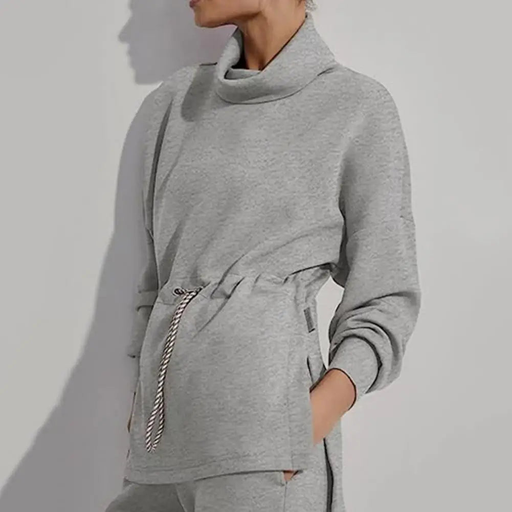 LorenzoFerraro Pullover met tunnelkoord