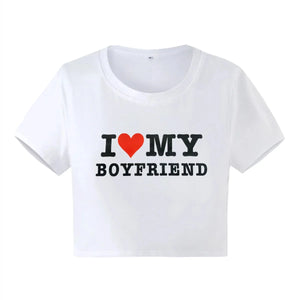 GioBelli™ I Love My Boyfriend Zomertruitje