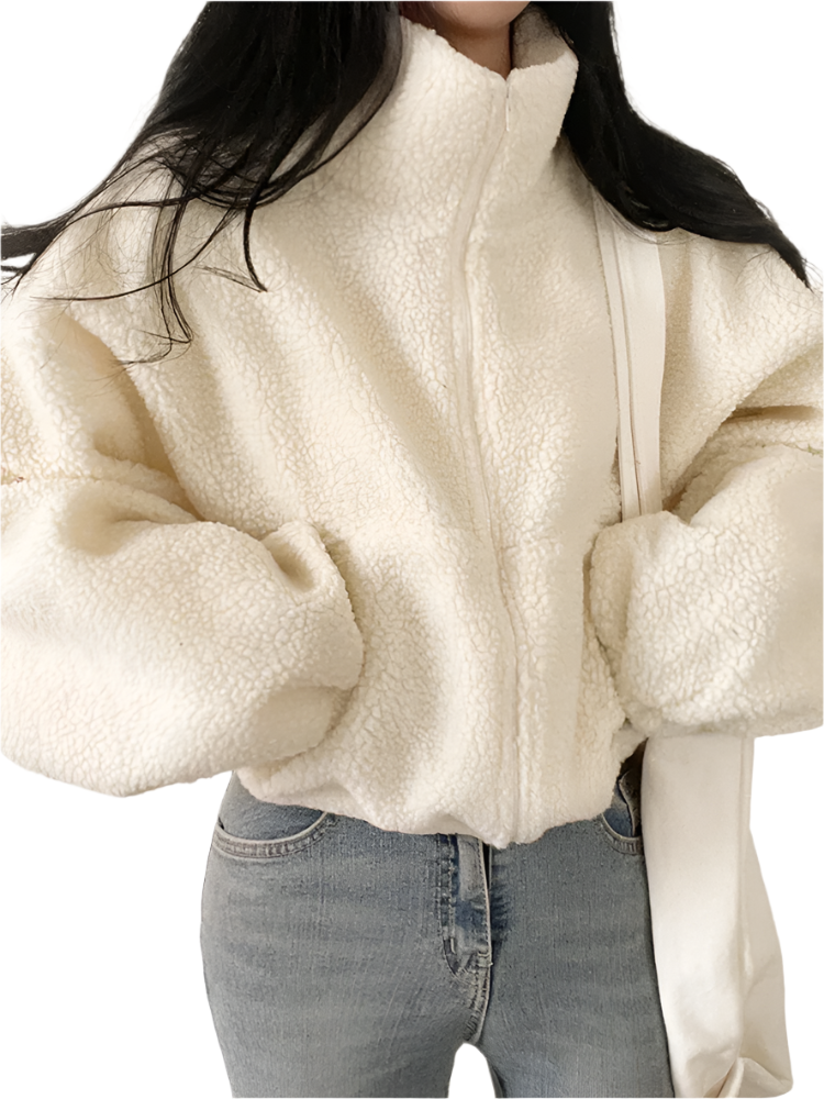 Alessia – Warme Berber Fleece Dames Sweatervest