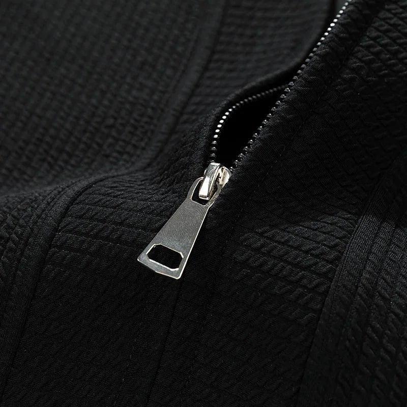 Lorenzo – Gebreide Wintercardigan met Rits voor Heren