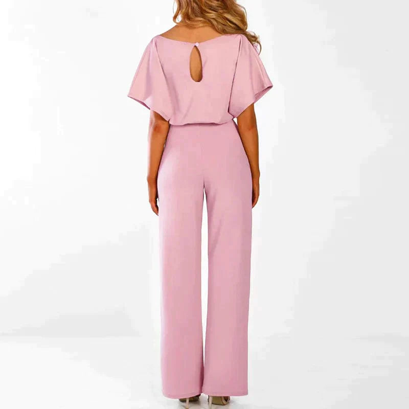 Luciana – Elegante Dames Jumpsuit met Strikdetail