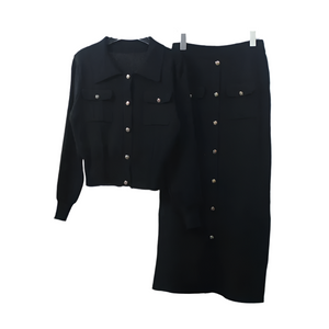 Sophia – Zachte Dames Gebreide Set