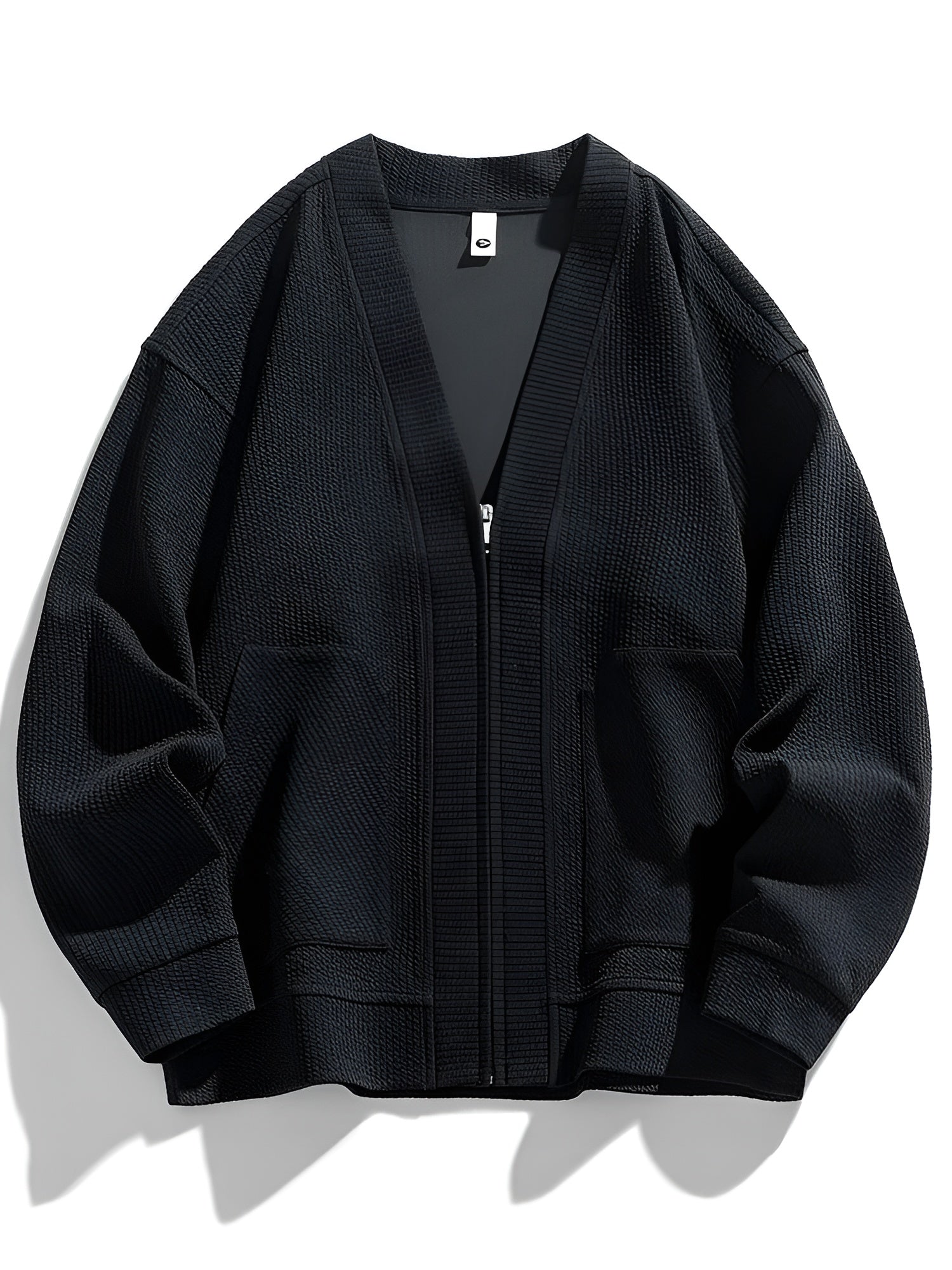 Lorenzo – Gebreide Wintercardigan met Rits voor Heren