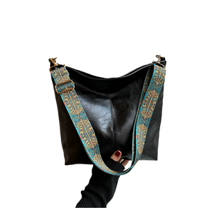 Elena – Ruime Vintage Dames Schoudertas