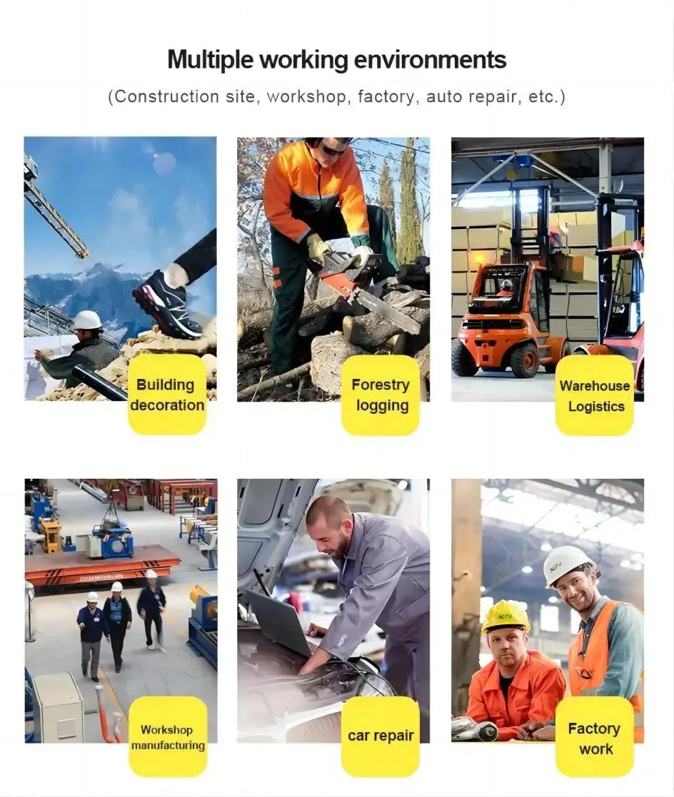 AlessiaRotante - Orthopedische Heren Veiligheidsschoenen met draaibare gesp