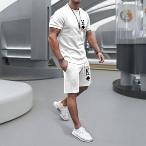 DanteFiore Heren Shorts en T-shirt Set