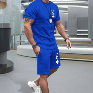 DanteFiore Heren Shorts en T-shirt Set