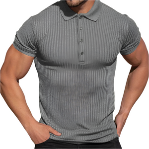 Lorenzo – Slim-Fit Ademend Polo voor Heren