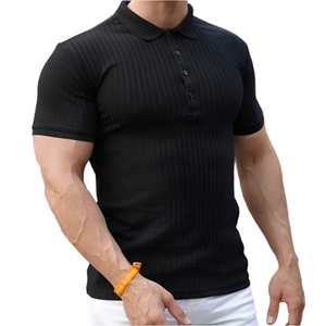 Lorenzo – Slim-Fit Ademend Polo voor Heren