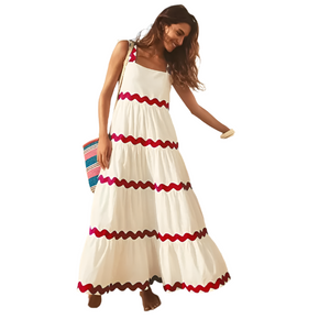 Chiara – Alledaagse Elegantie Dames Jurk met Lange Mouwen