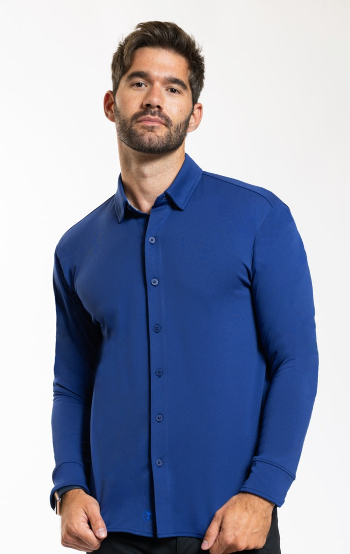 GiuseppeRossi Poloshirt met Knopen