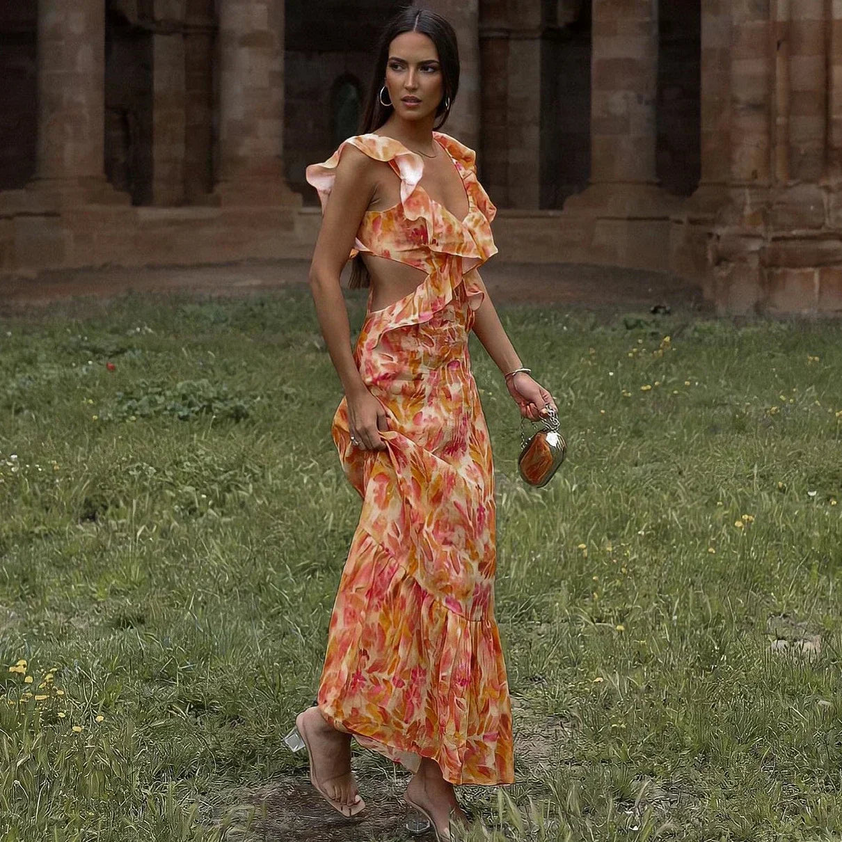 LuciaSarti Maxi Jurk