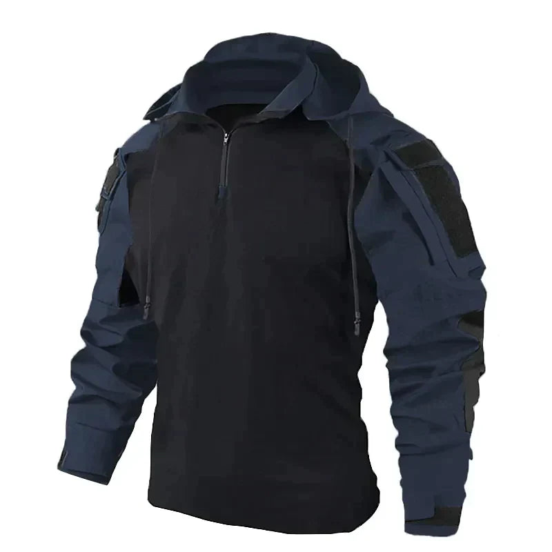 FieroLuce Trui met Fleece en capuchon voor heren