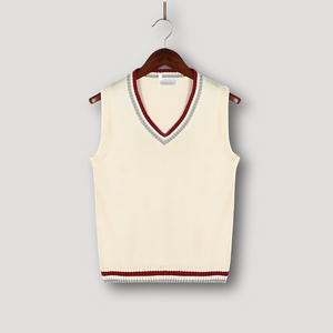 LucaBernardi Kabelgebreid Vest Voor Heren