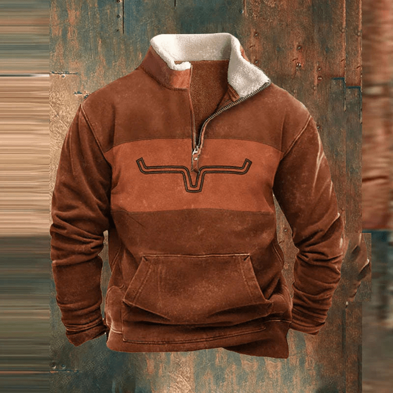 DavideConti Quartz Zip Pullover Voor Mannen