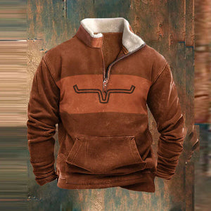 DavideConti Quartz Zip Pullover Voor Mannen