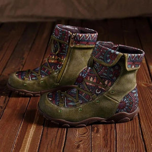 Gina Ravelli™ - Bohemian Stijl Dames Booties