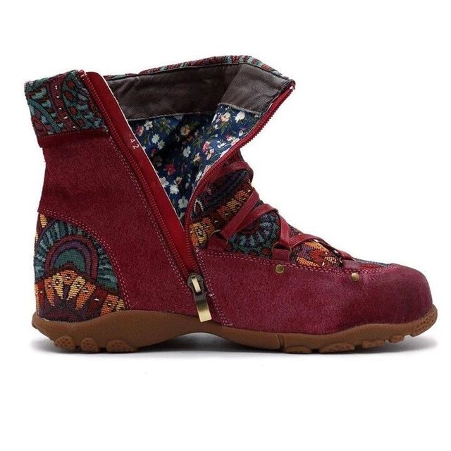 Gina Ravelli™ - Bohemian Stijl Dames Booties