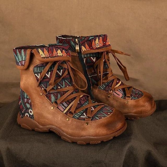 Gina Ravelli™ - Bohemian Stijl Dames Booties