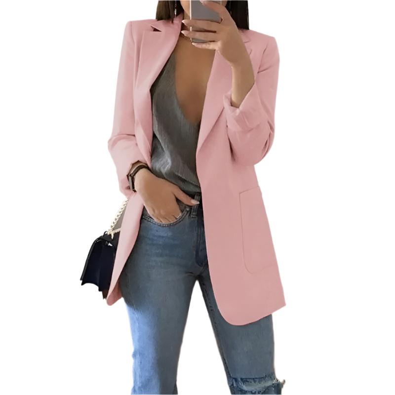 Alessia – Getailleerde Dames Blazer in Uitgebreide Maten