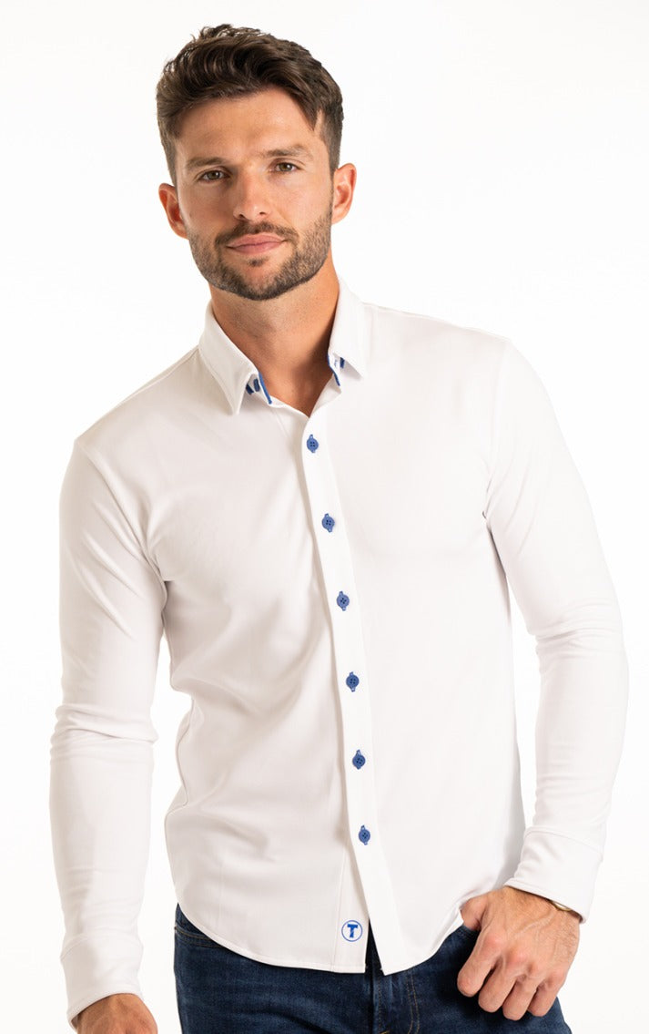 GiuseppeRossi Poloshirt met Knopen