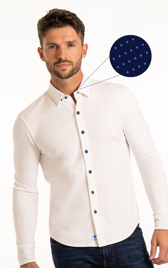 GiuseppeRossi Poloshirt met Knopen