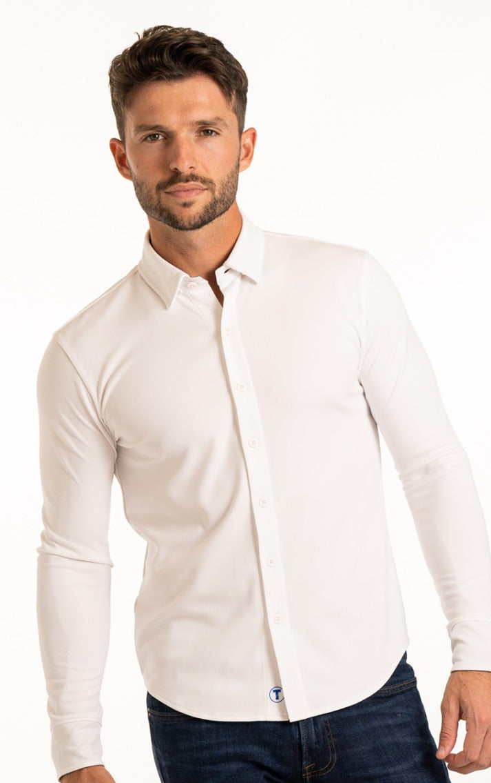 GiuseppeRossi Poloshirt met Knopen