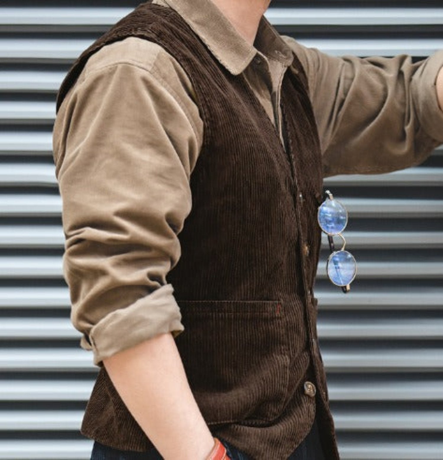 MatteoFerrara Levi - Heren Vest Voor Mannen