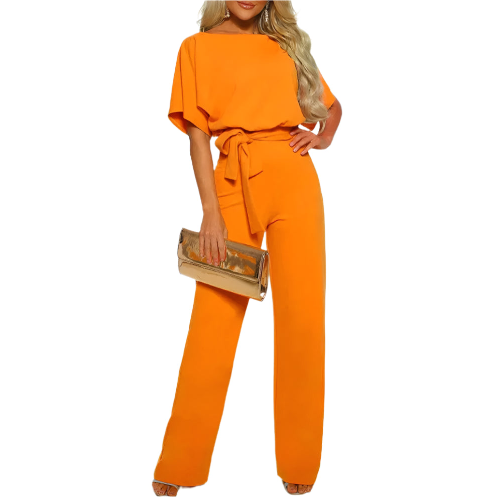 Luciana – Elegante Dames Jumpsuit met Strikdetail