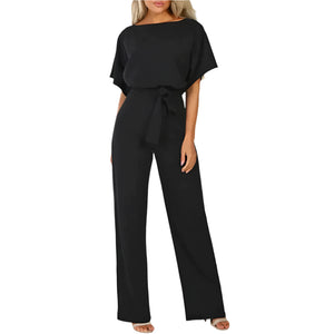 Luciana – Elegante Dames Jumpsuit met Strikdetail