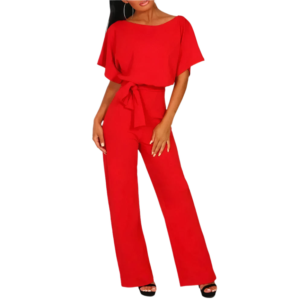 Luciana – Elegante Dames Jumpsuit met Strikdetail