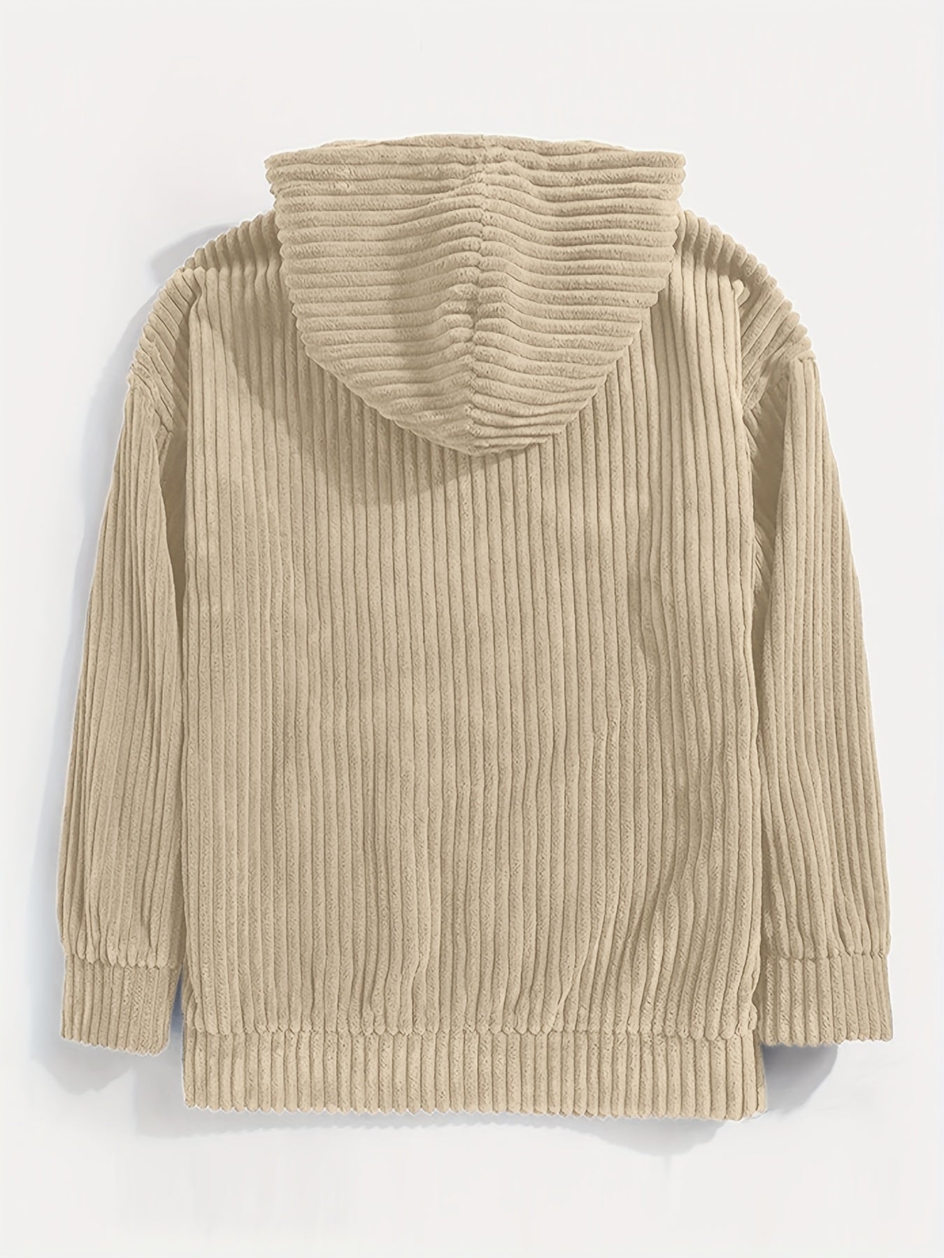 Vercato – Relaxte Corduroy Heren Hoodie