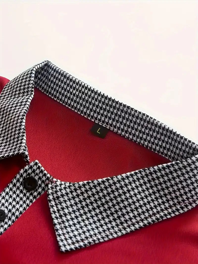 Lorenzo – Ademend Heren Polo met Lange Mouwen voor het Voorjaar