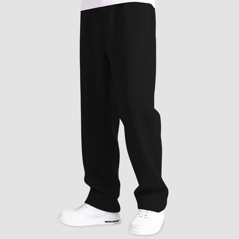 Lorenzo – Heren Sweatpants met Fleece Voering en Rechte Pijp